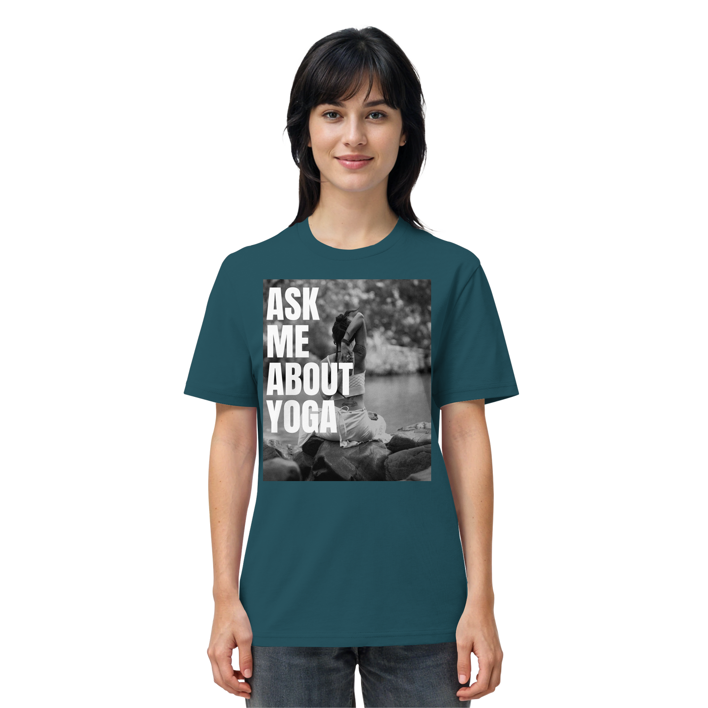 Ask Me About Yoga - Organic Shirt