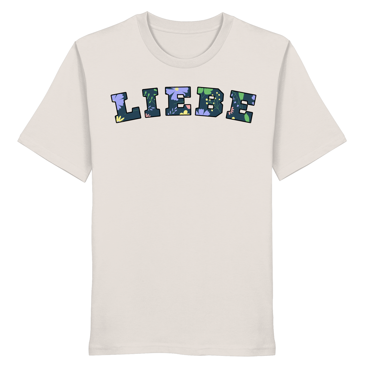 Liebe Floral Pattern - Organic Shirt