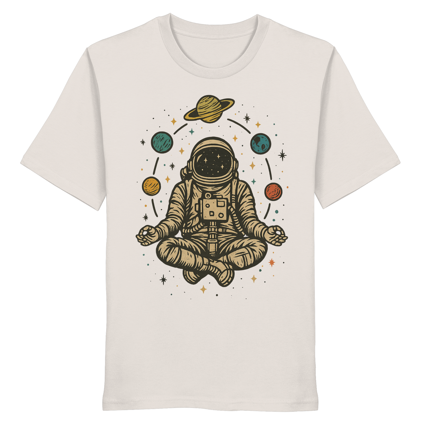Meditierender Astronaut Zen - Organic Shirt