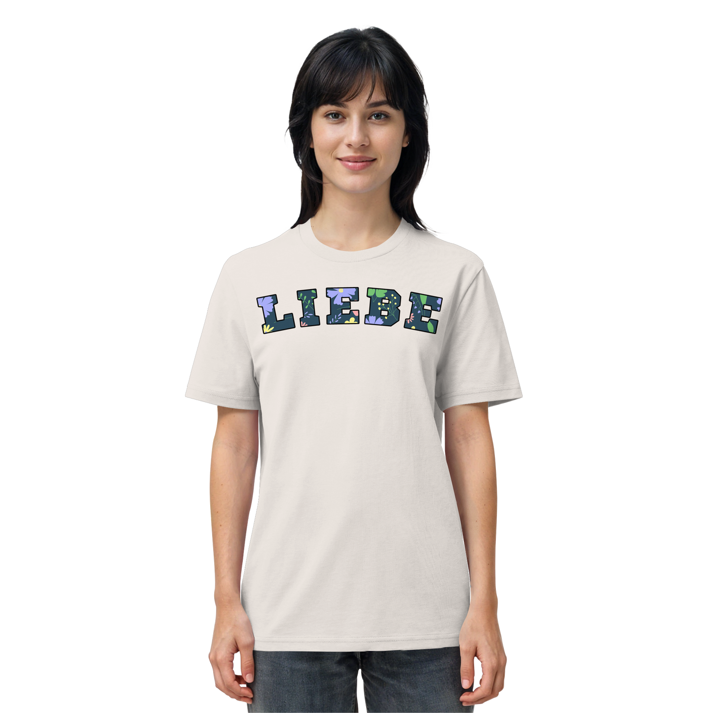 Liebe Floral Pattern - Organic Shirt