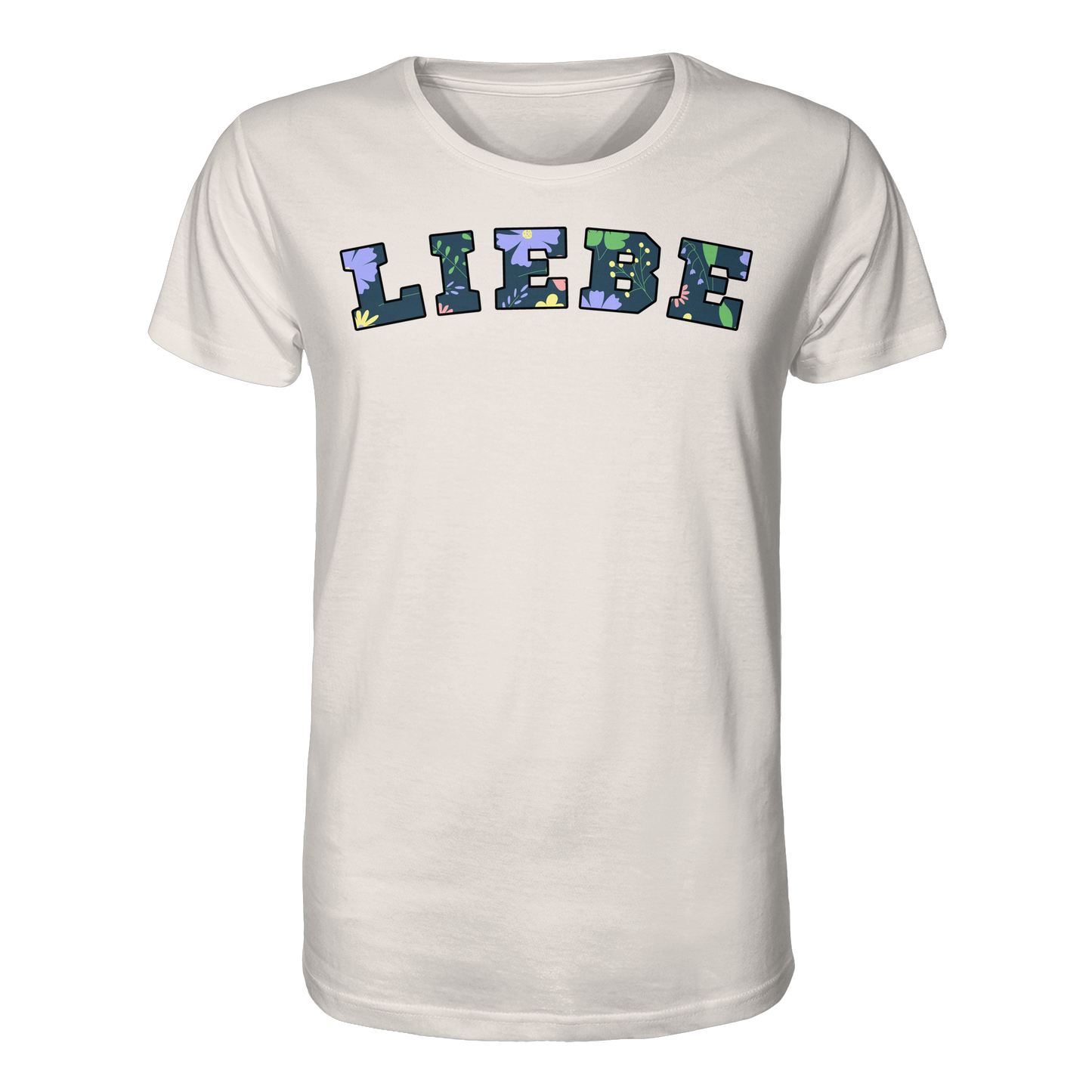 Liebe Floral Pattern - Organic Shirt