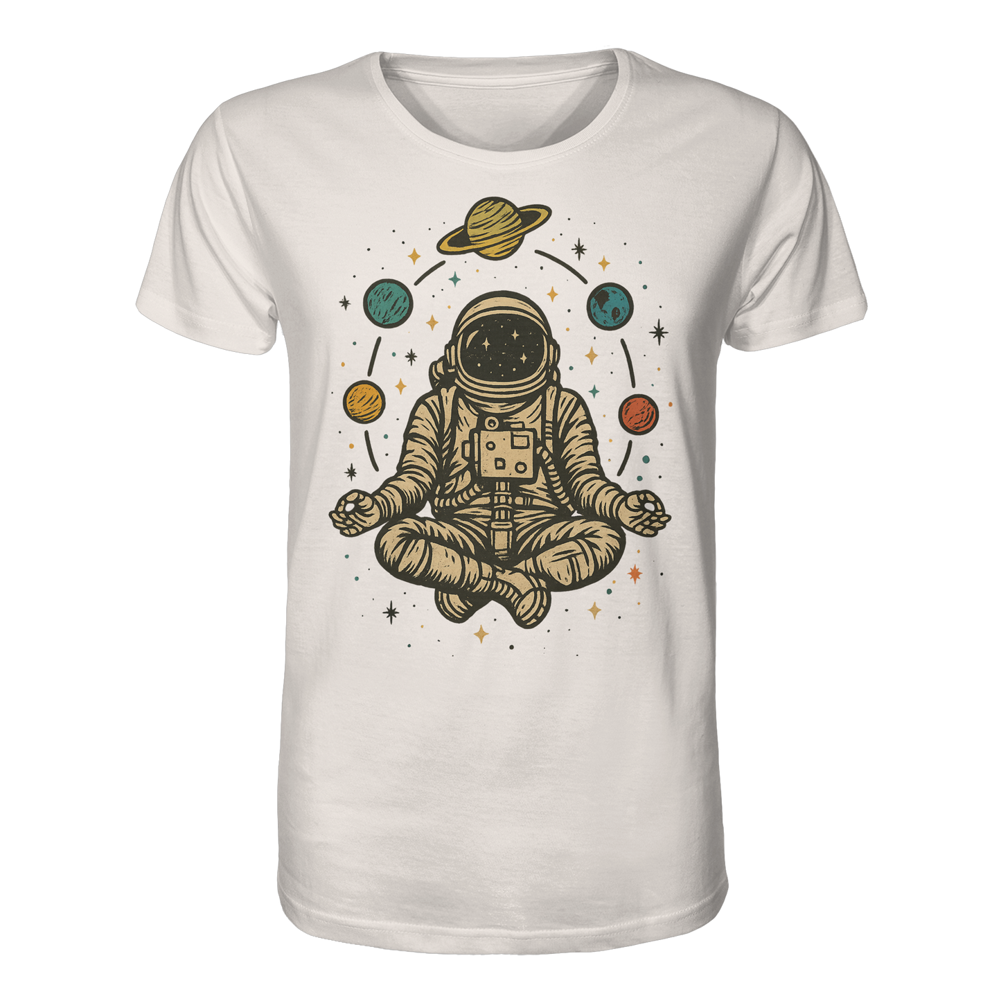 Meditierender Astronaut Zen - Organic Shirt