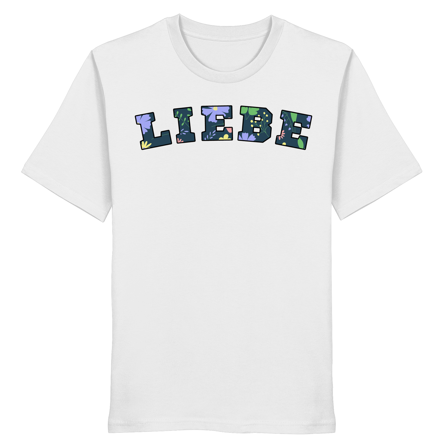 Liebe Floral Pattern - Organic Shirt