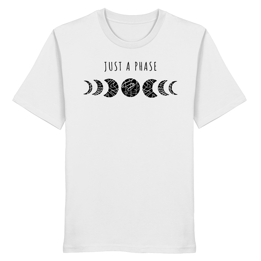 Just a Phase Mondphasen - Organic Shirt