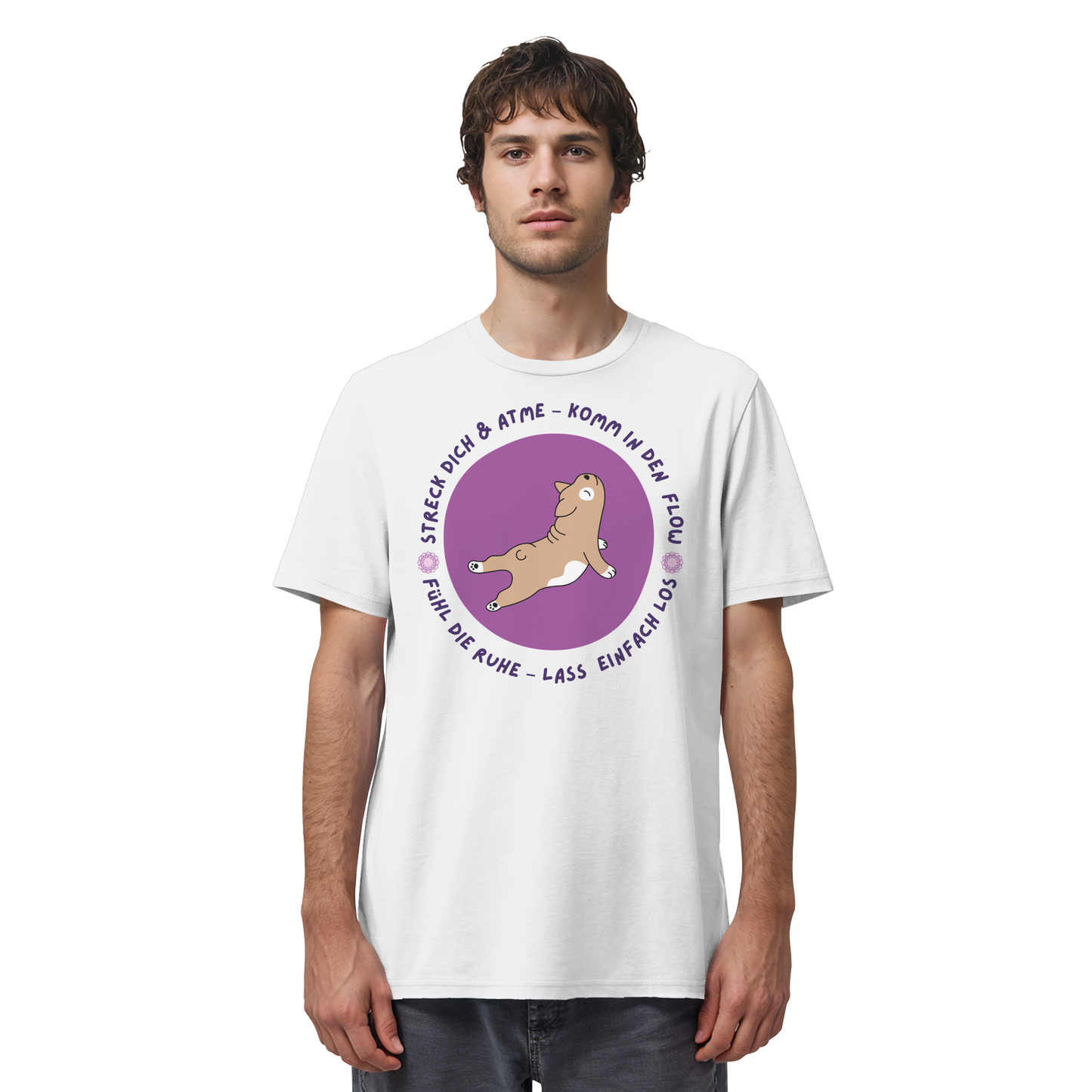 Yoga Frenchie  - Organic Shirt