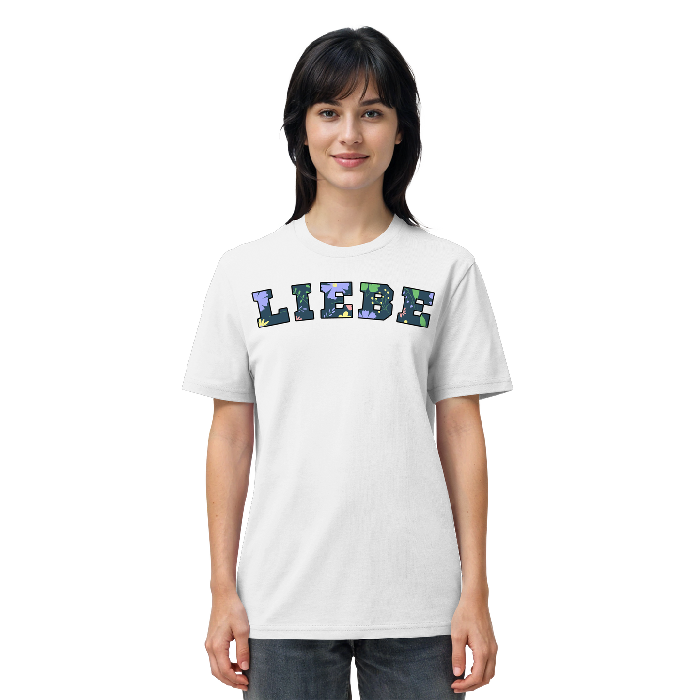 Liebe Floral Pattern - Organic Shirt