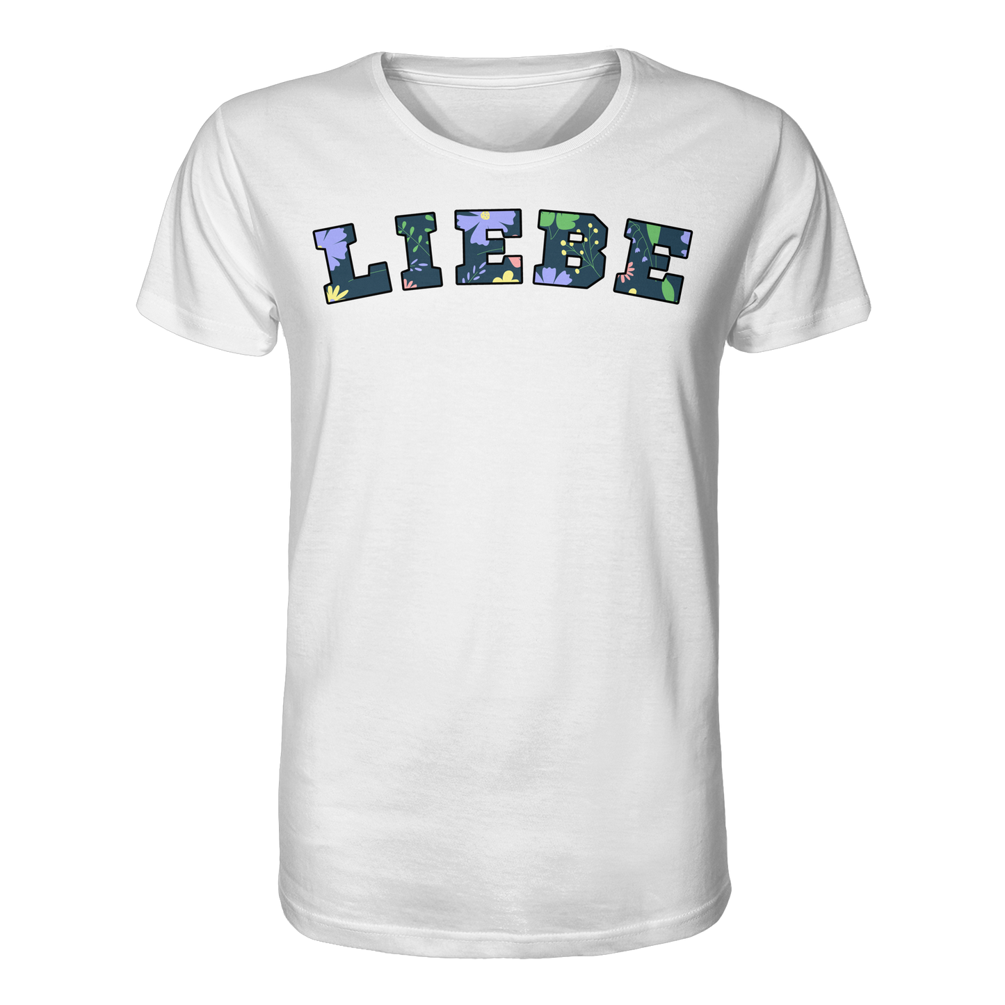 Liebe Floral Pattern - Organic Shirt