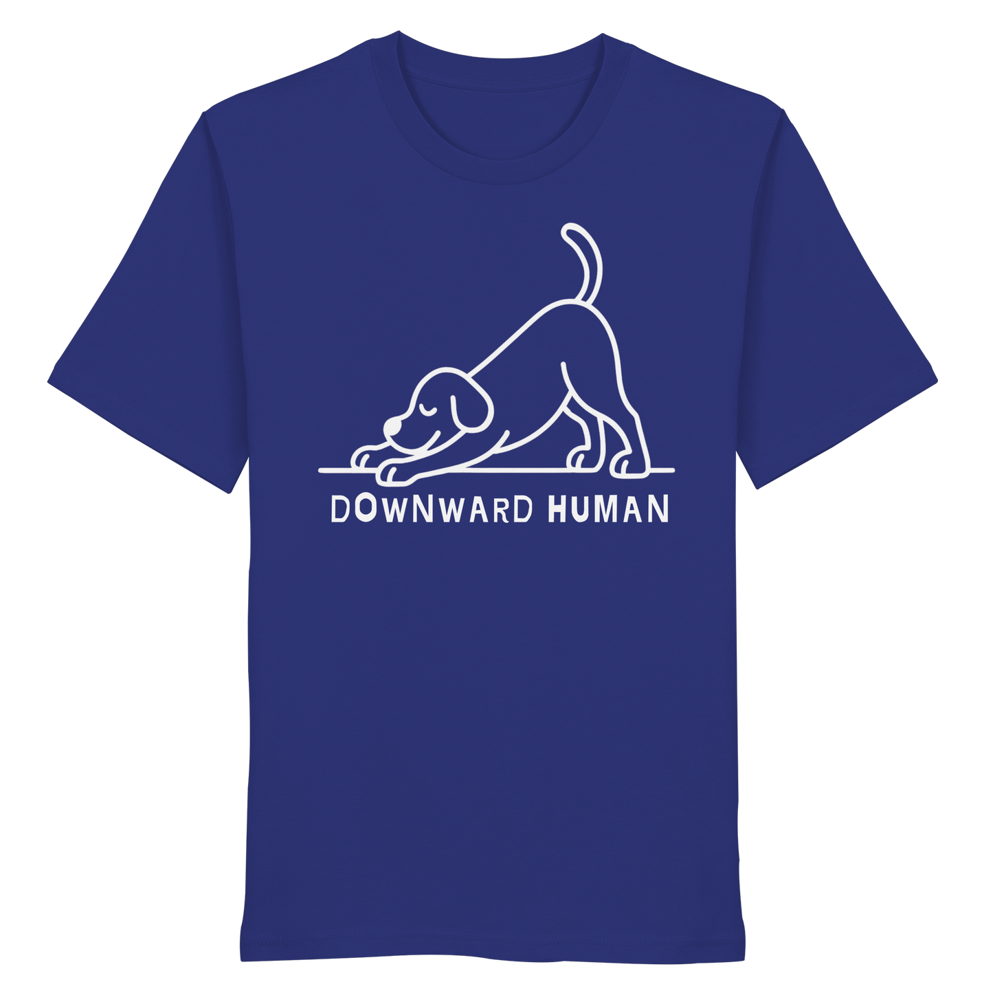 Downward Human Yoga Dog - Organic Shirt