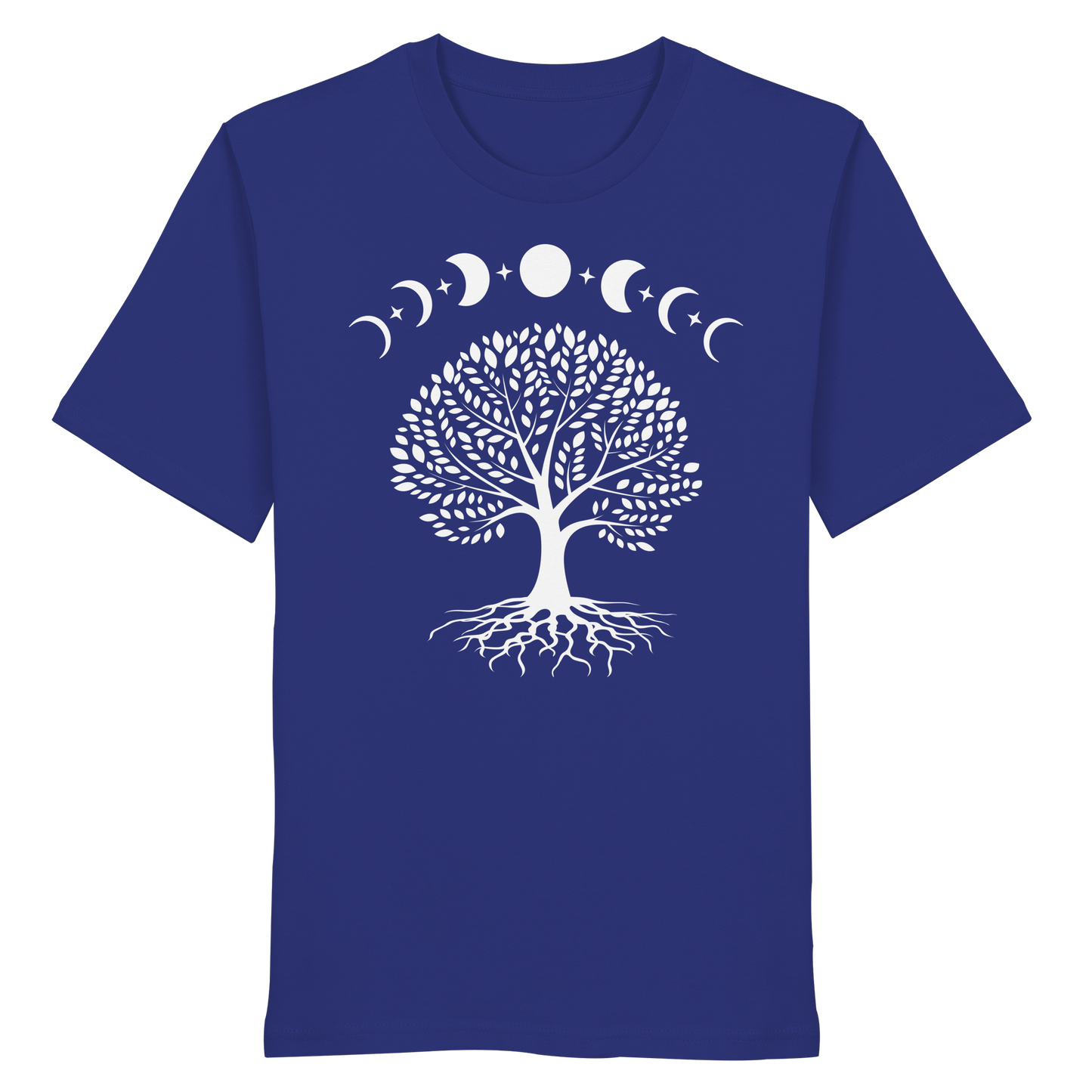 Mondphasen Lebensbaum - Organic Shirt