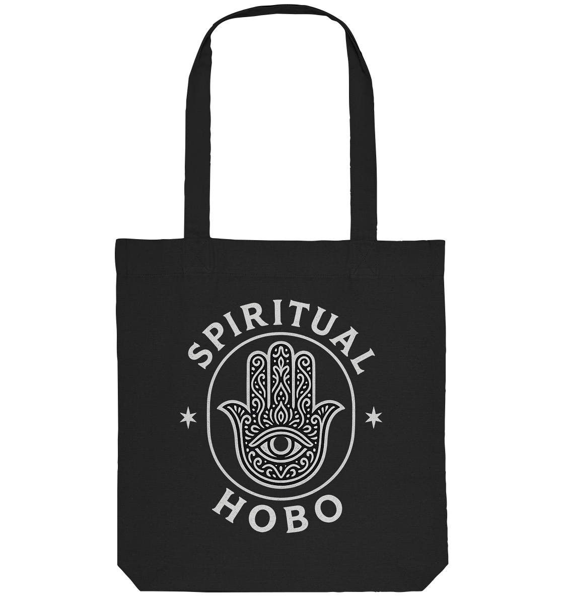 Spiritual Hobo Hamsa - Organic Tote-Bag