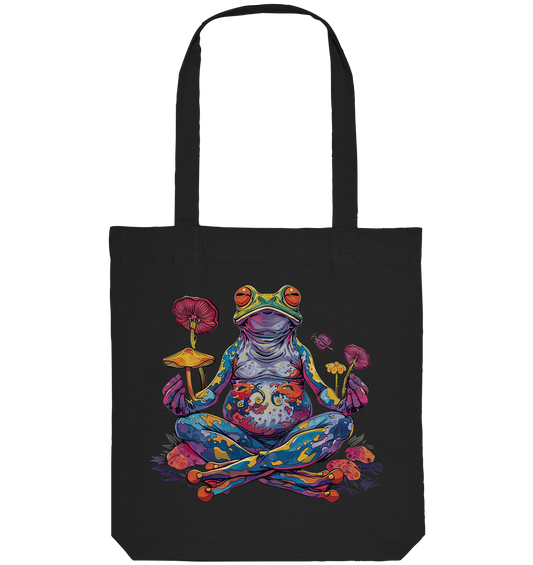 Spiritueller Frosch - Organic Tote-Bag
