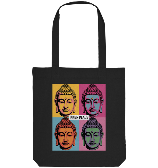 Inner Peace Pop Art Buddha - Organic Tote-Bag