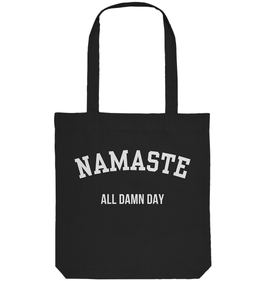 Namaste All Damn Day - Organic Tote-Bag
