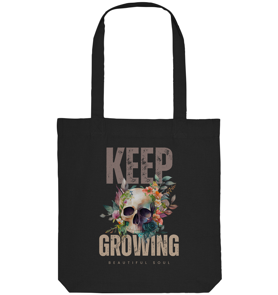 Keep Growing Beautiful Soul - Organic Tote-Bag
