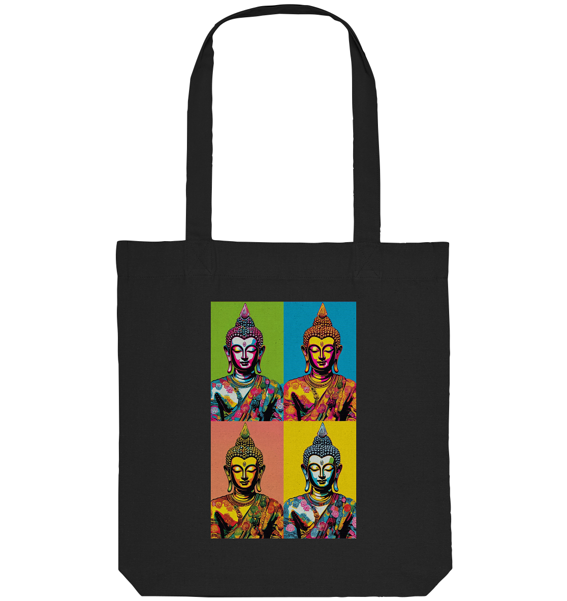 Buddha Pop Art - Organic Tote-Bag