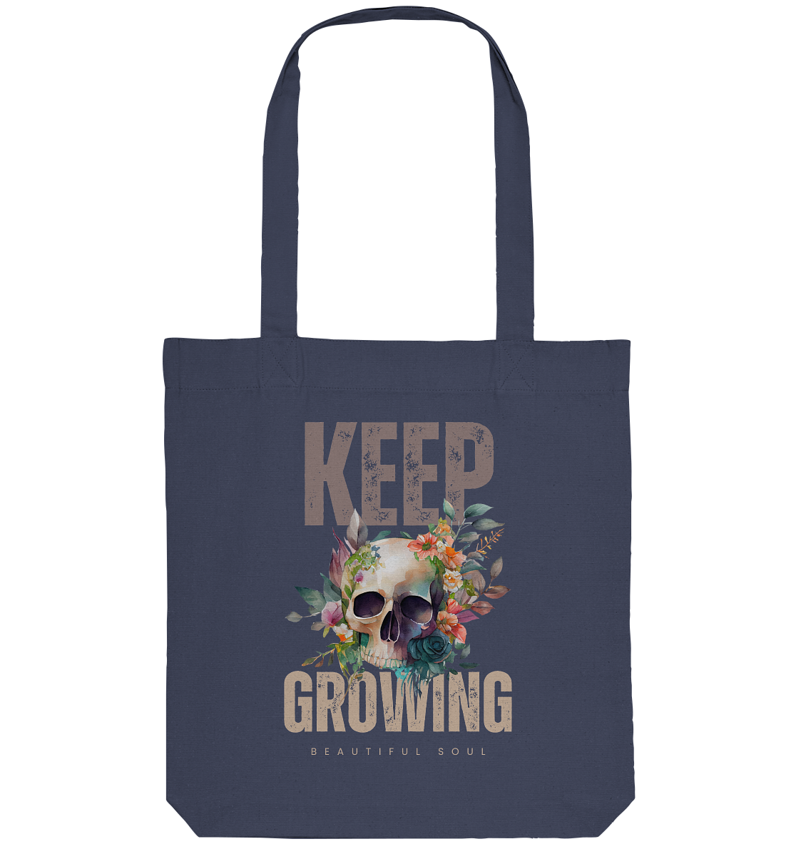 Keep Growing Beautiful Soul - Organic Tote-Bag