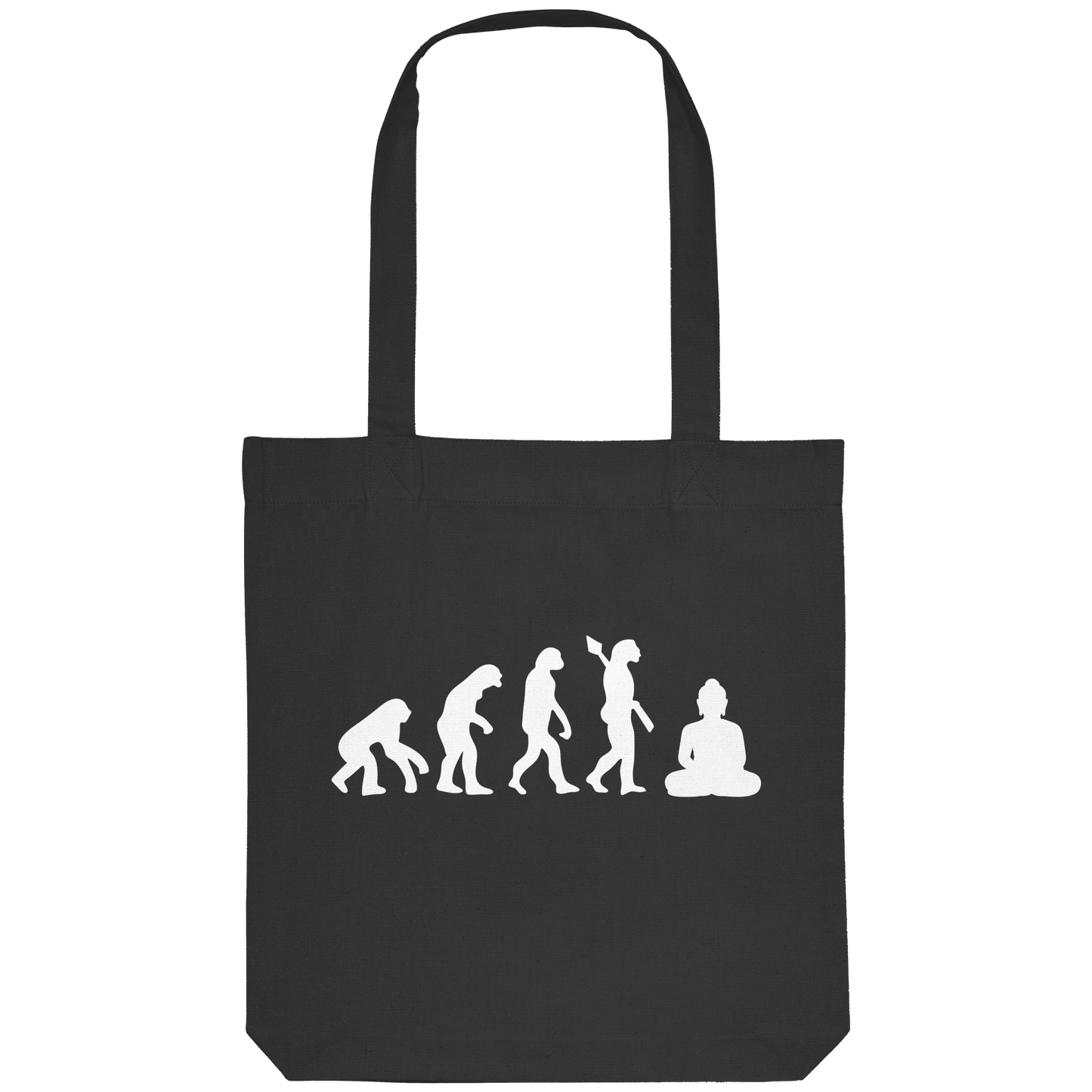 Evolution Buddha - Organic Tote-Bag