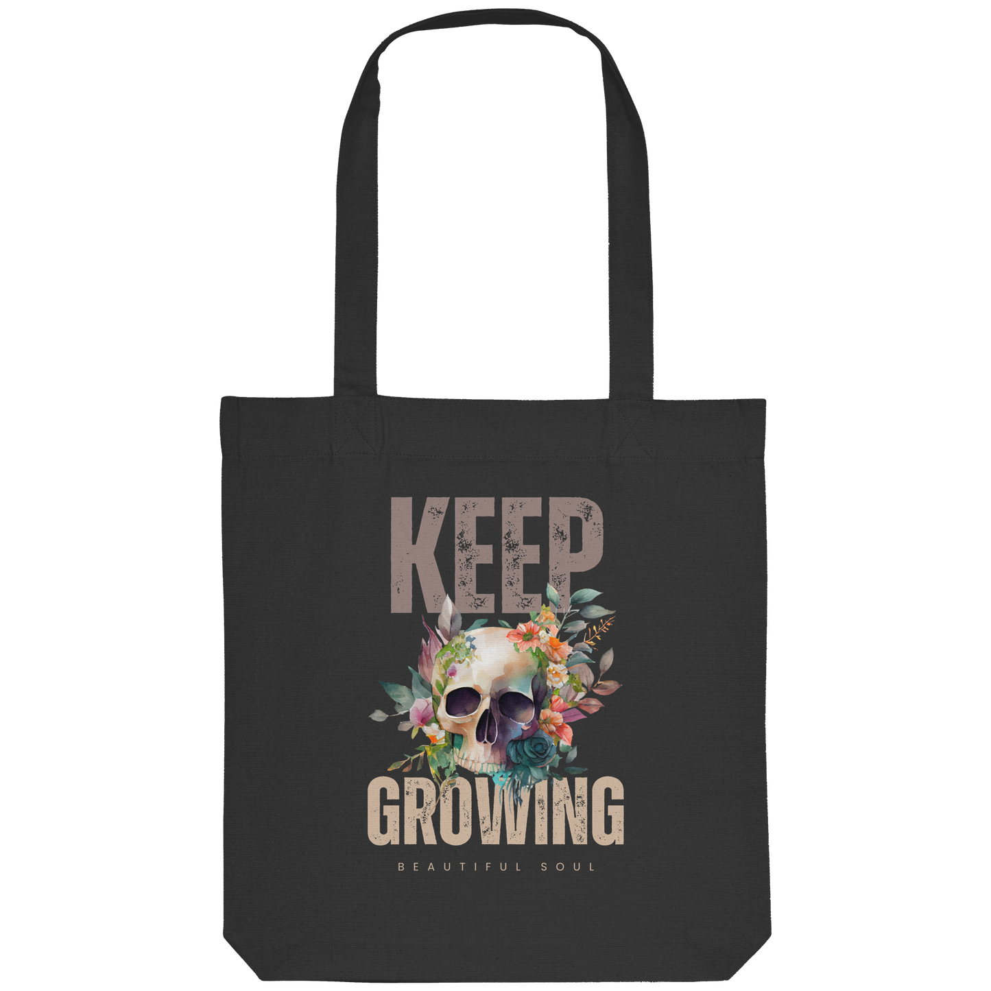 Keep Growing Beautiful Soul - Organic Tote-Bag