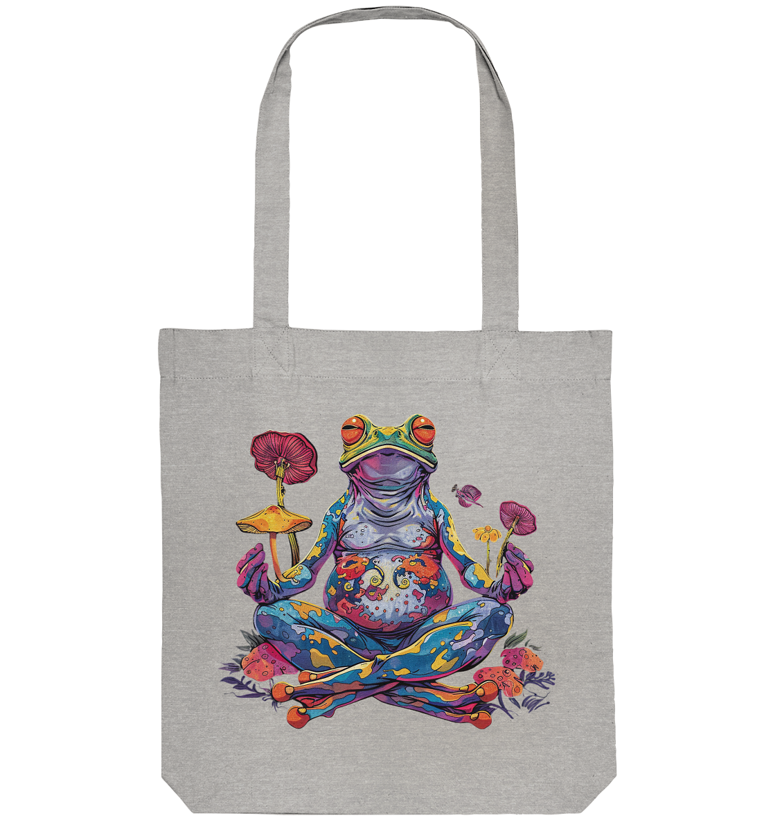 Spiritueller Frosch - Organic Tote-Bag