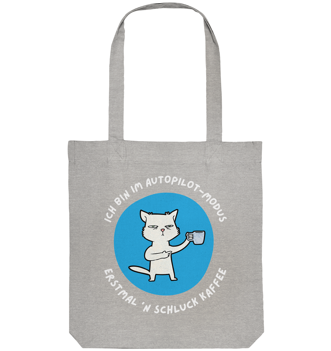 Kaffee Katze - Organic Tote-Bag