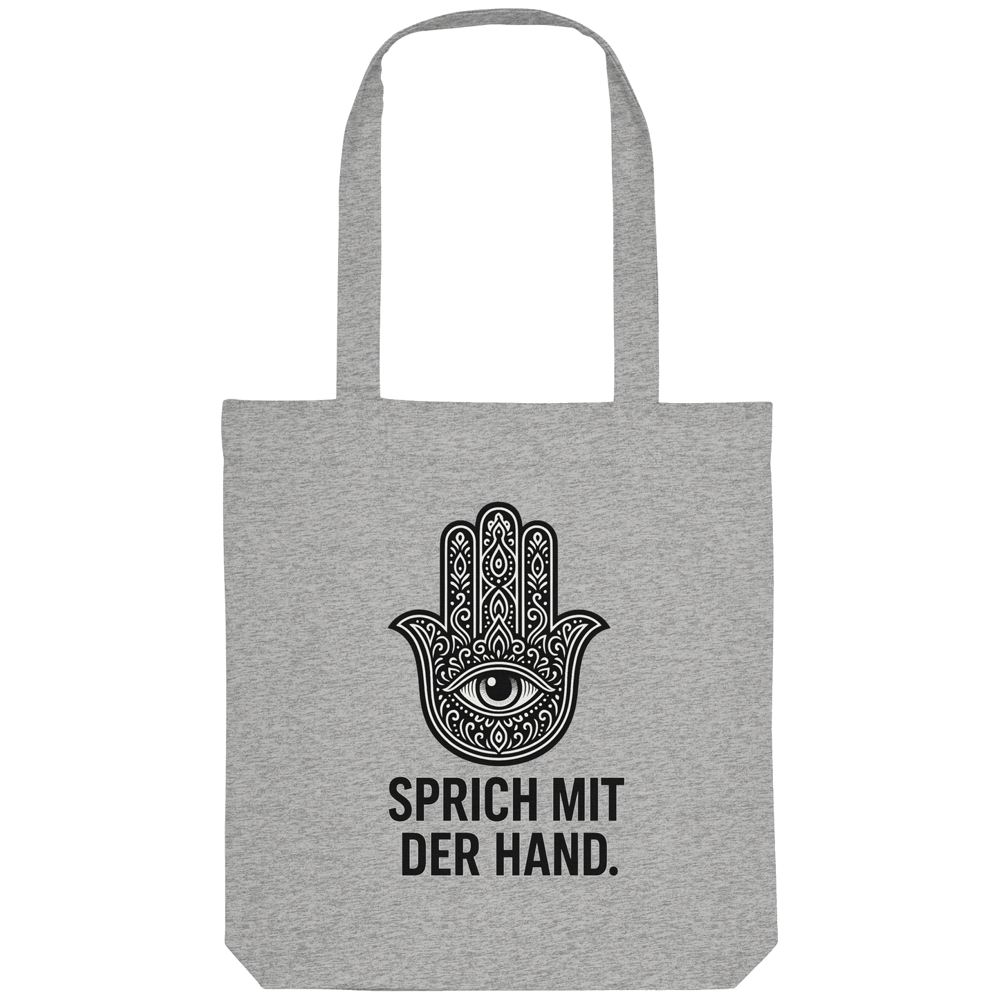 Sprich mit der Hand. - Organic Tote-Bag