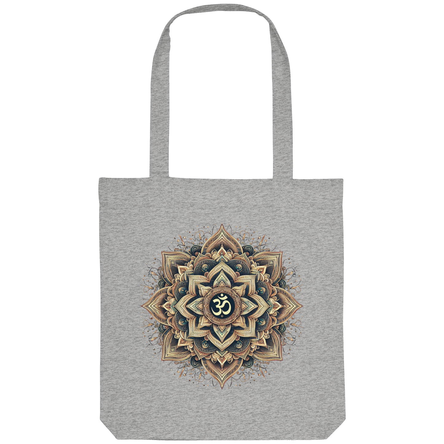 Boho Mandala mit Om - Organic Tote-Bag
