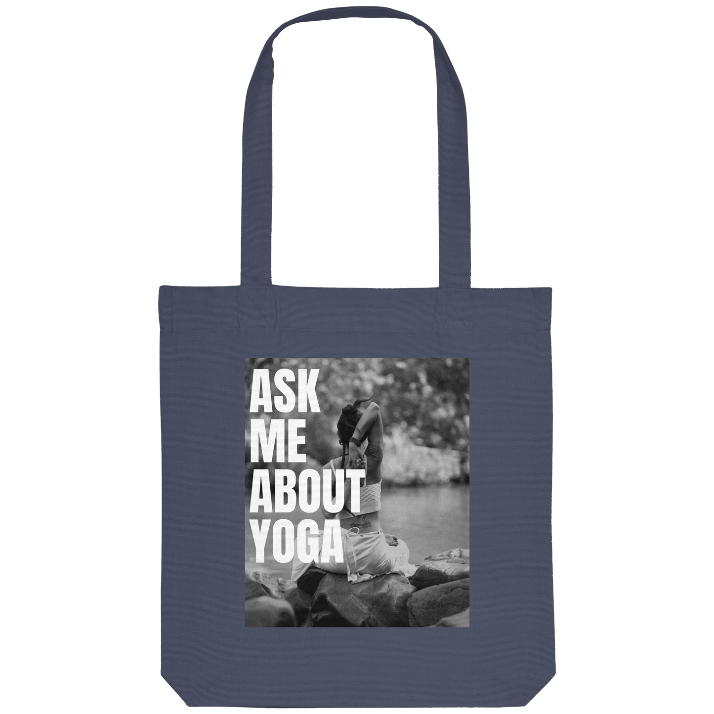 Ask Me About Yoga - Organic Tote-Bag