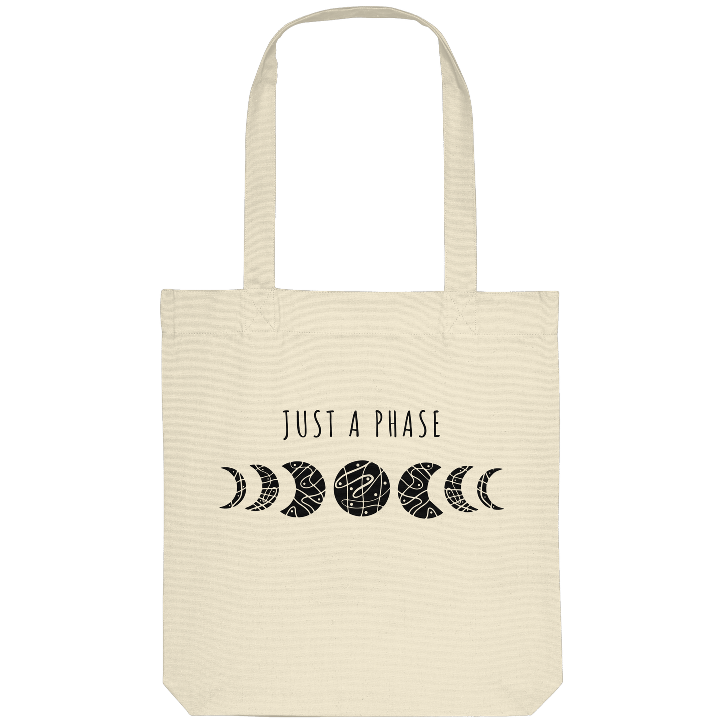 Just a Phase Mondphasen - Organic Tote-Bag