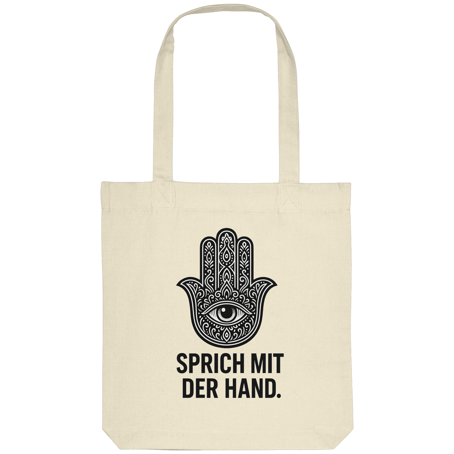 Sprich mit der Hand. - Organic Tote-Bag
