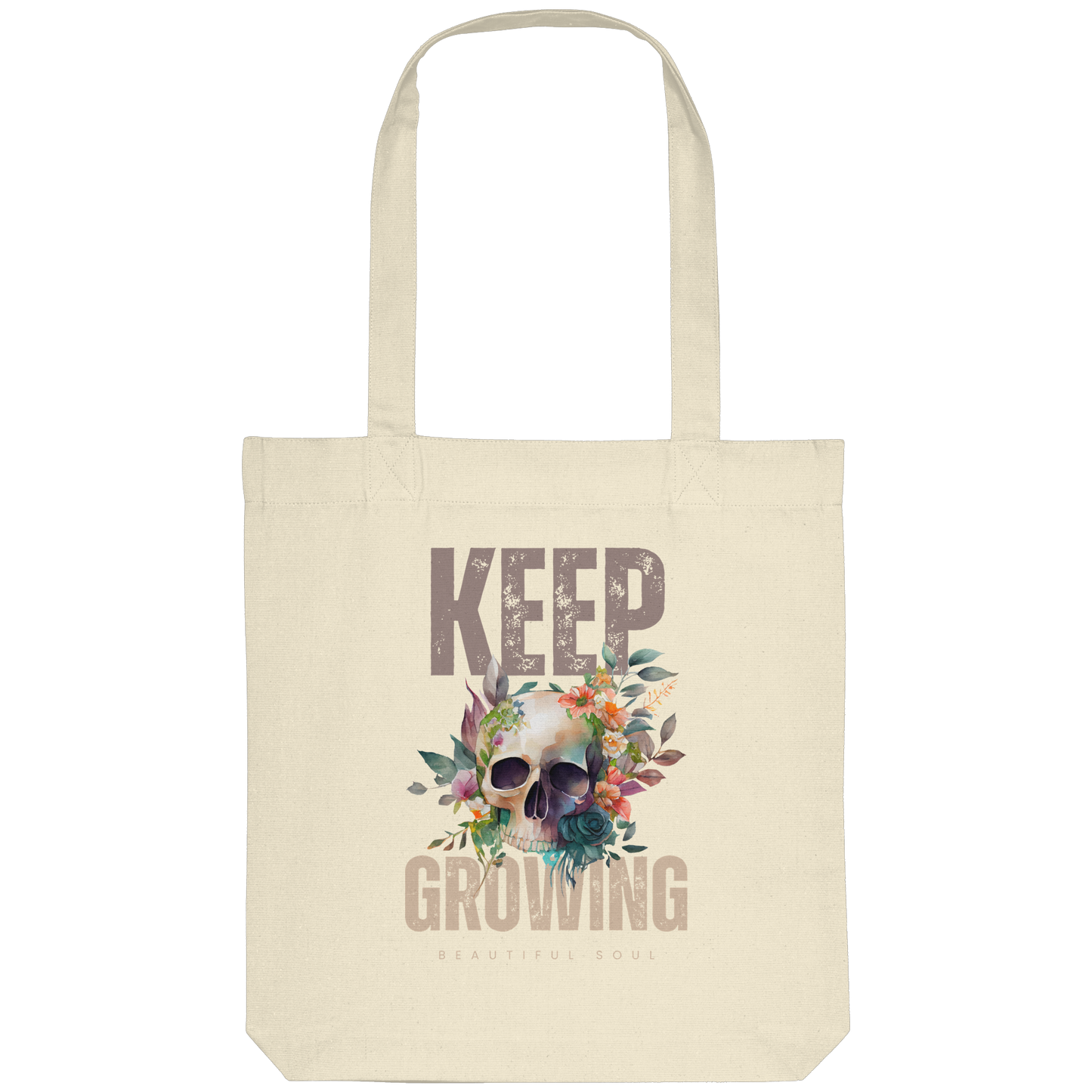Keep Growing Beautiful Soul - Organic Tote-Bag