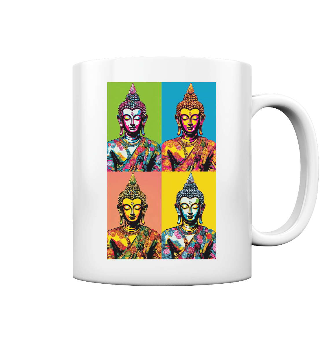 Buddha Pop Art - Tasse glossy