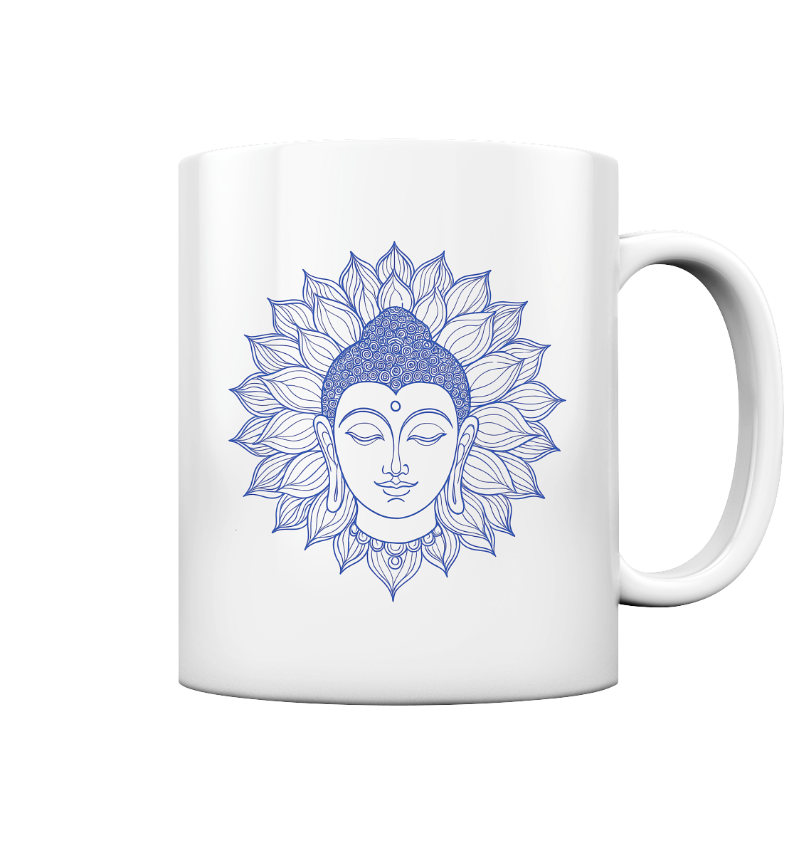 Lotus Buddha - Tasse glossy