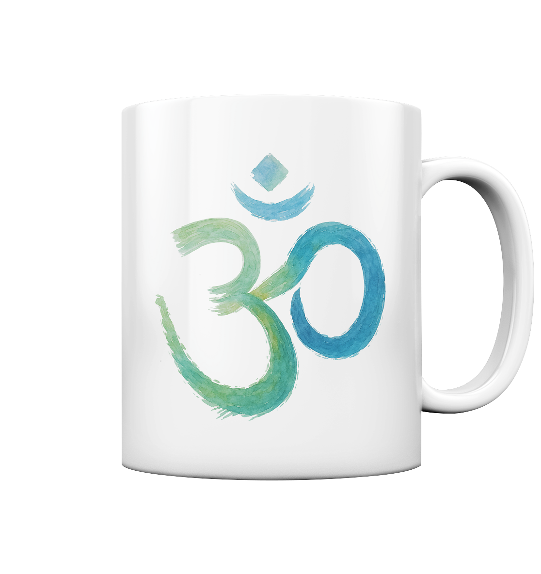 OM Aquarell  - Tasse glossy
