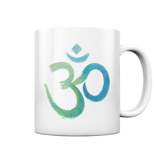 OM Aquarell  - Tasse glossy
