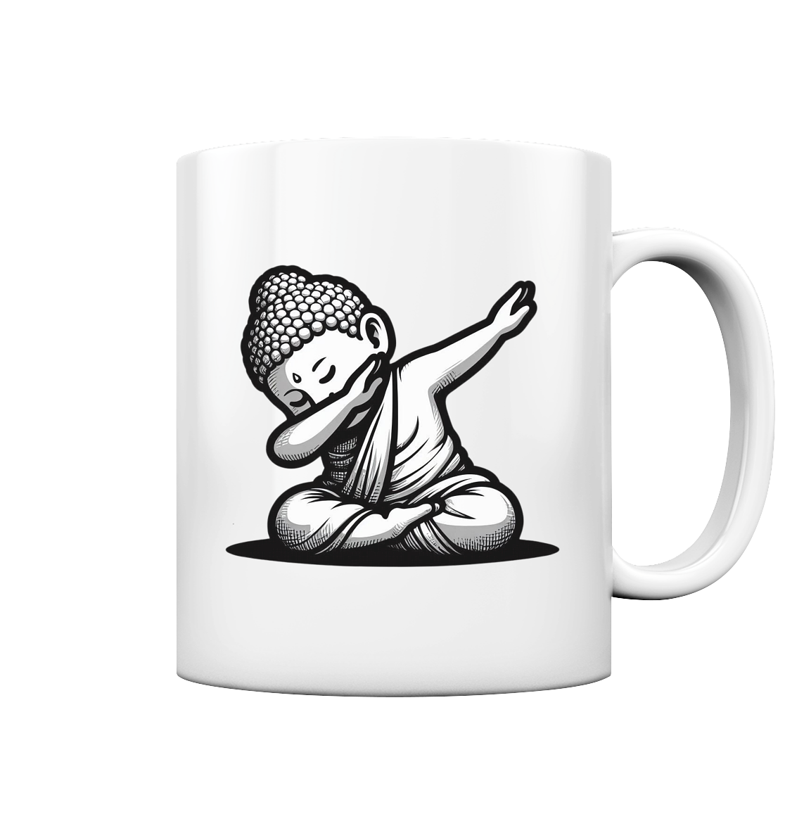 Dabbing Buddha - Tasse glossy
