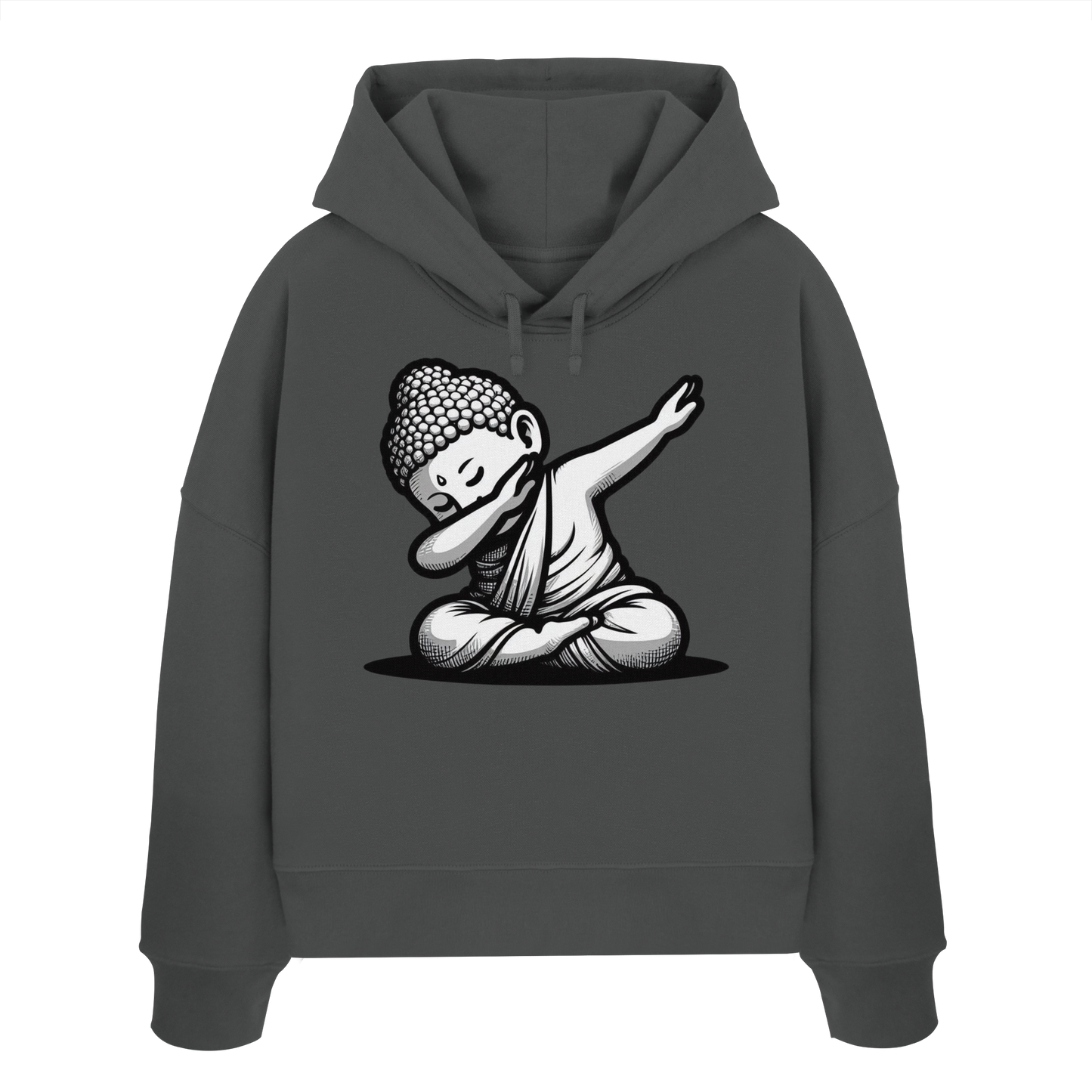 Dabbing Buddha - Womens Organic Boxcut Hoodie