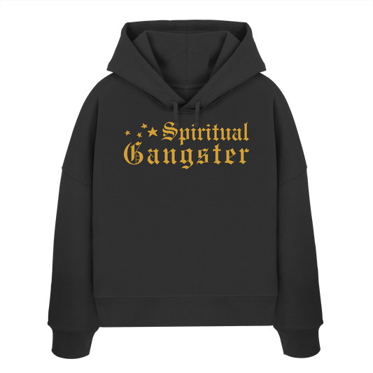 Spiritual Gangster - Womens Organic Boxcut Hoodie