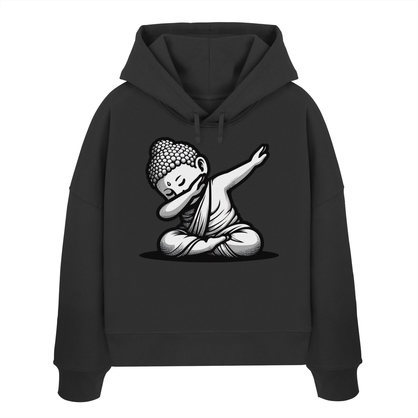 Dabbing Buddha - Womens Organic Boxcut Hoodie