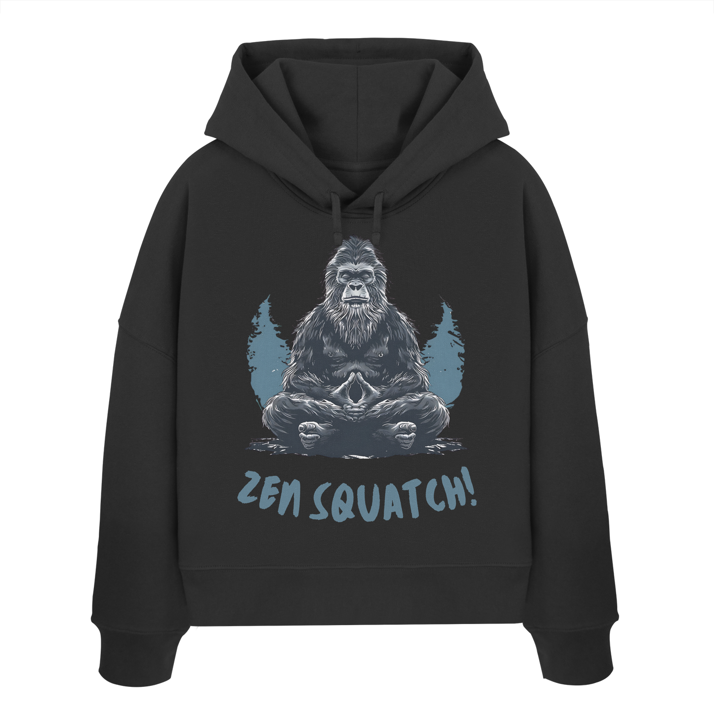 BigFoot Zen - Womens Organic Boxcut Hoodie