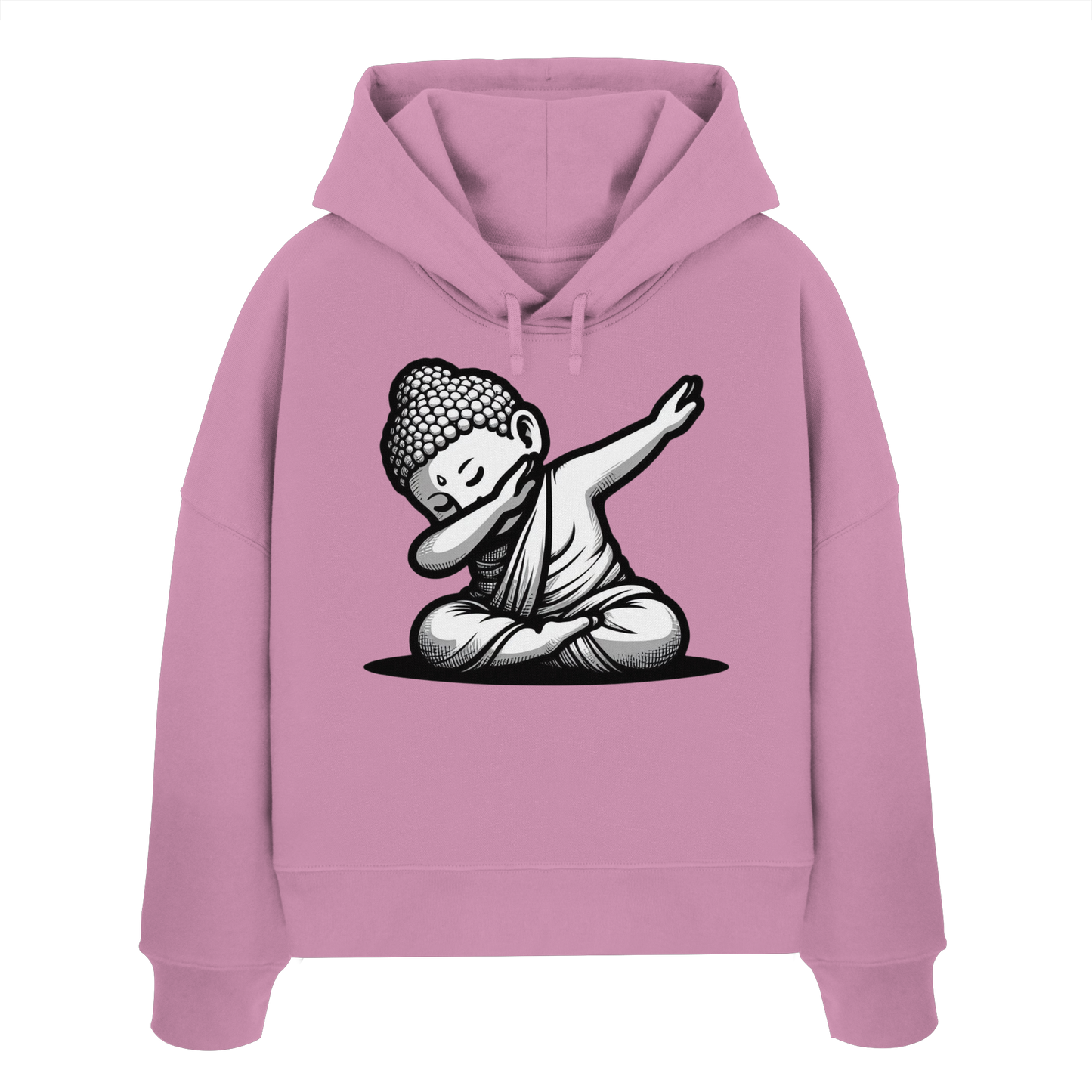 Dabbing Buddha - Womens Organic Boxcut Hoodie