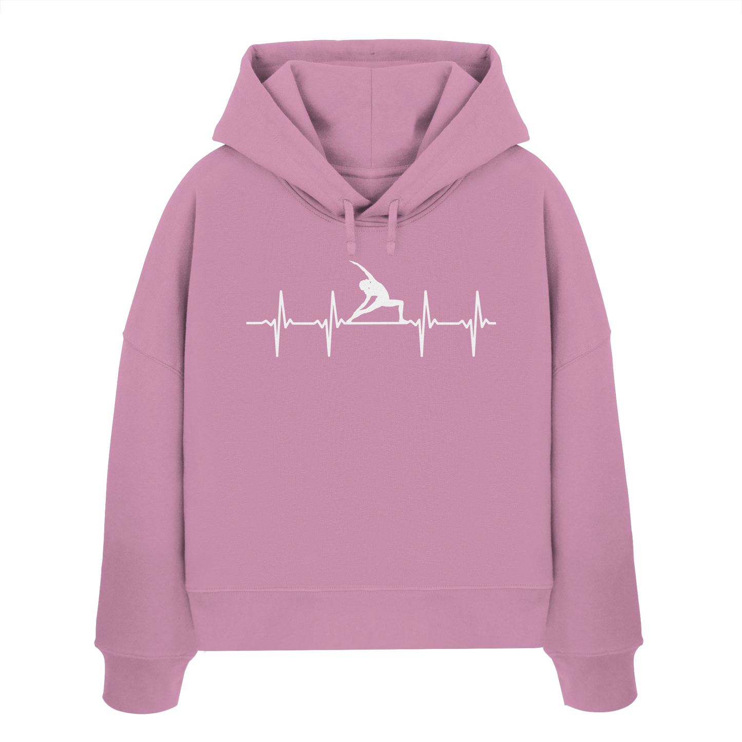Herzklang Yoga Fan - Womens Organic Boxcut Hoodie