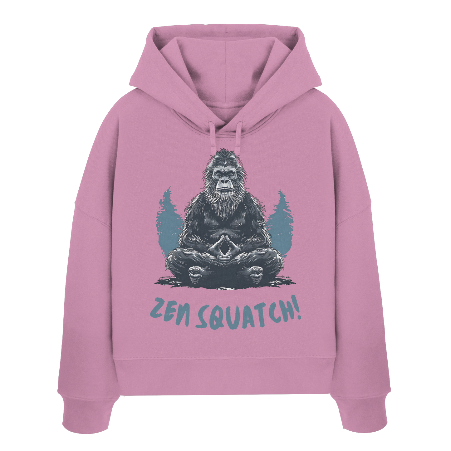 BigFoot Zen - Womens Organic Boxcut Hoodie