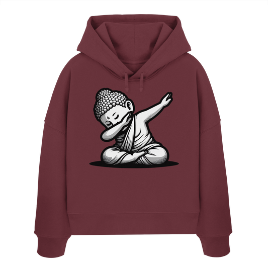 Dabbing Buddha - Womens Organic Boxcut Hoodie