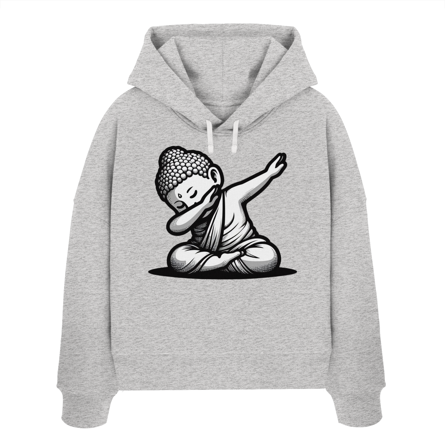 Dabbing Buddha - Womens Organic Boxcut Hoodie