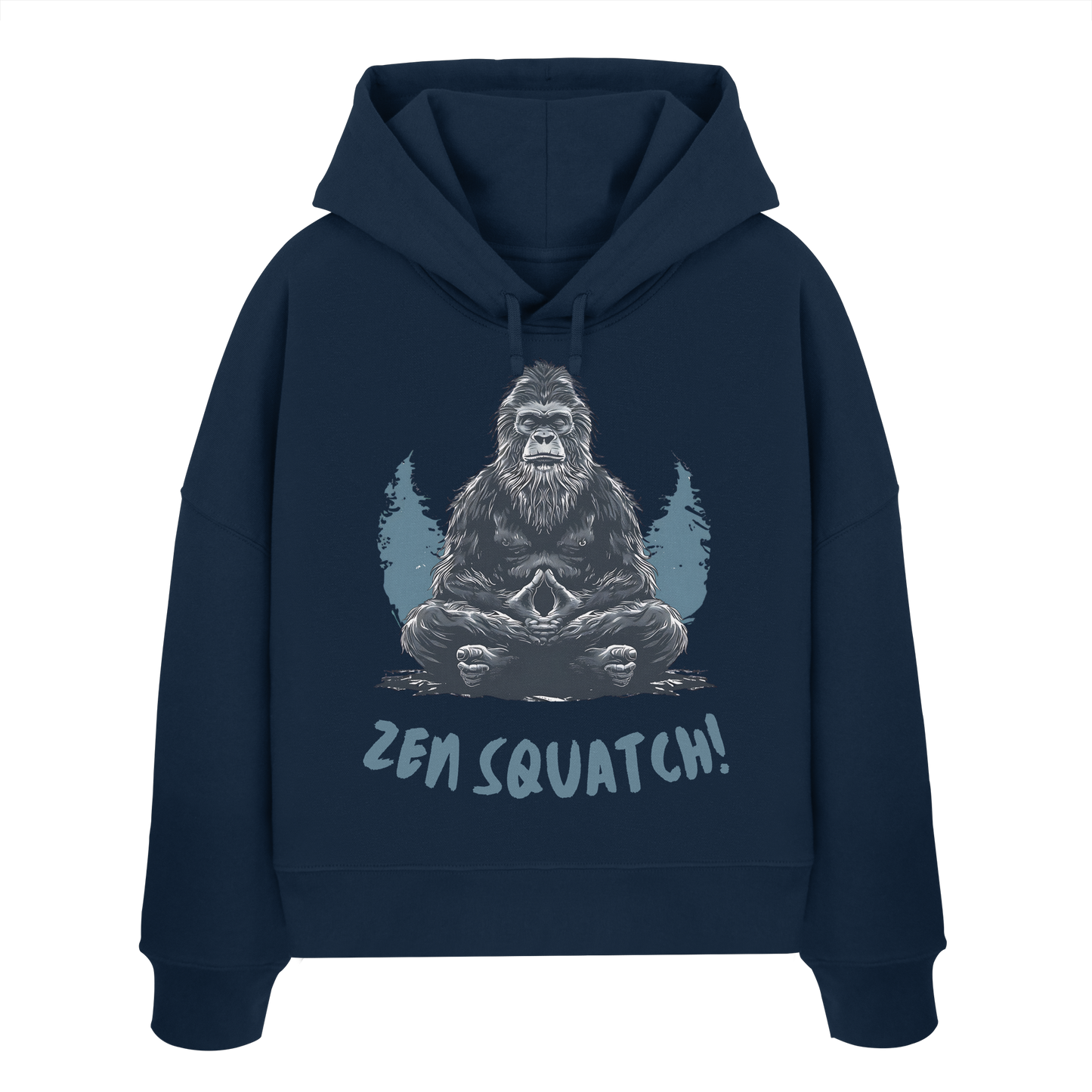 BigFoot Zen - Womens Organic Boxcut Hoodie