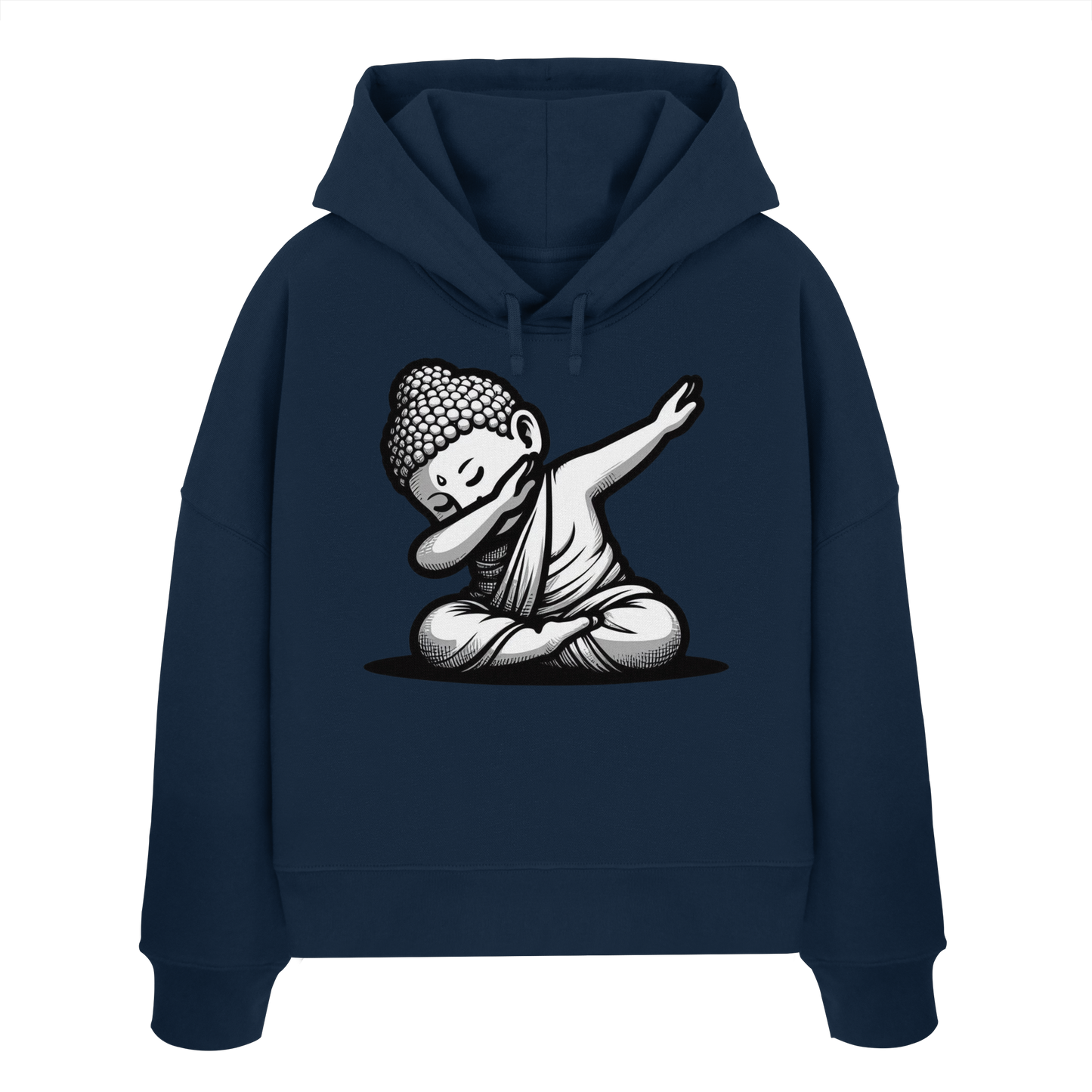 Dabbing Buddha - Womens Organic Boxcut Hoodie