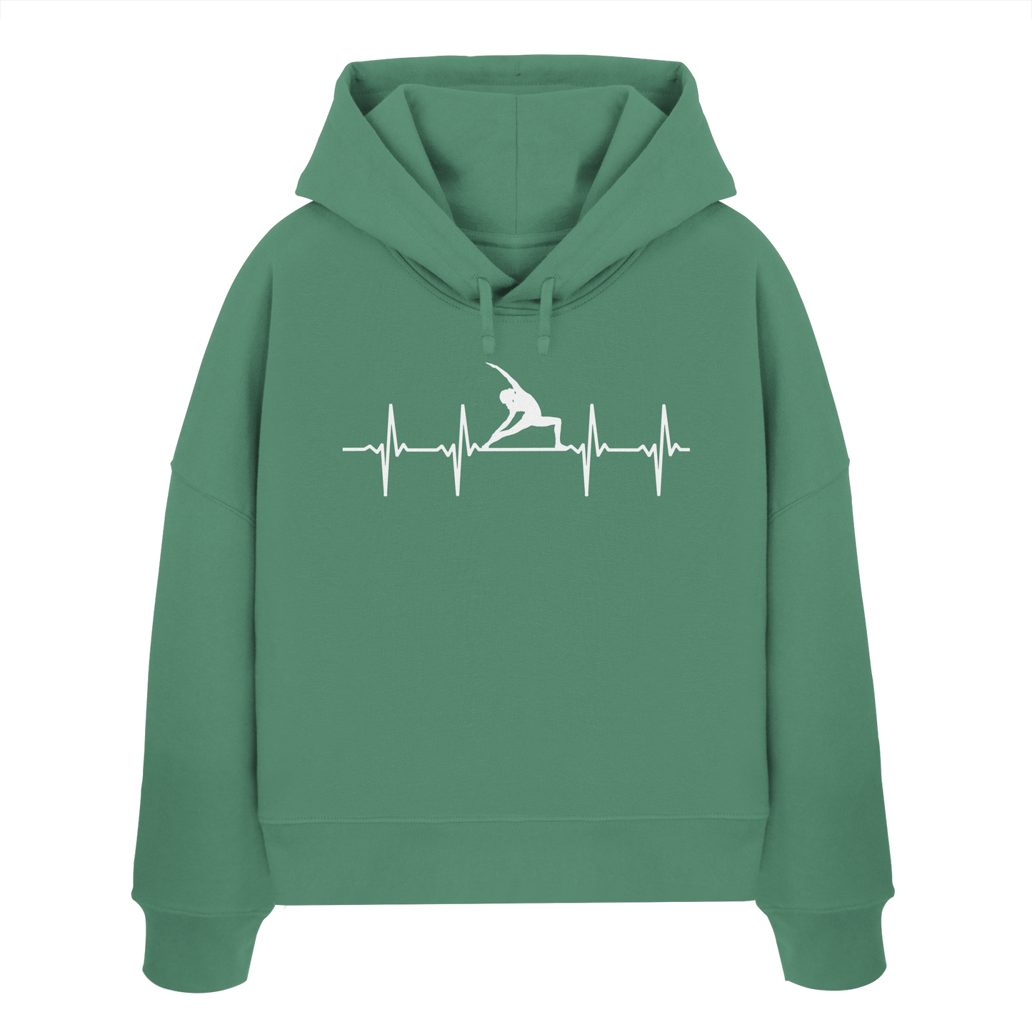 Herzklang Yoga Fan - Womens Organic Boxcut Hoodie