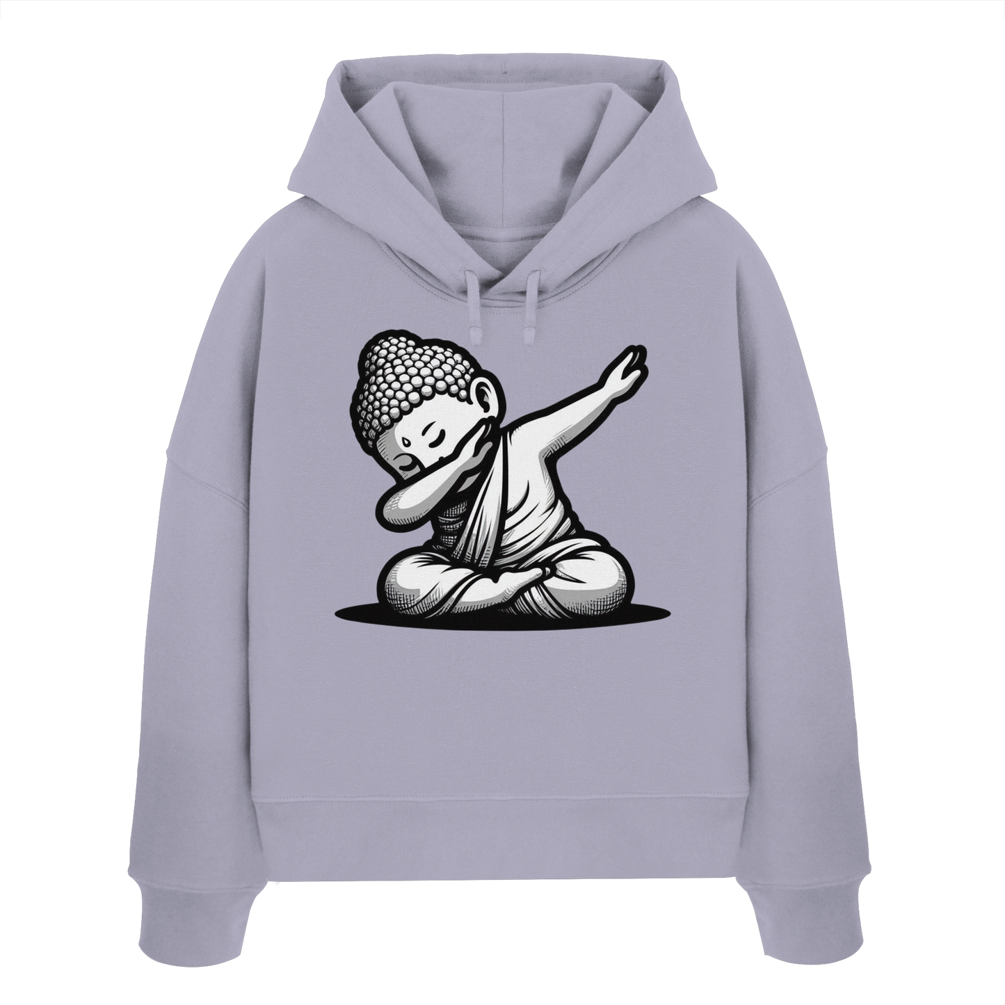 Dabbing Buddha - Womens Organic Boxcut Hoodie