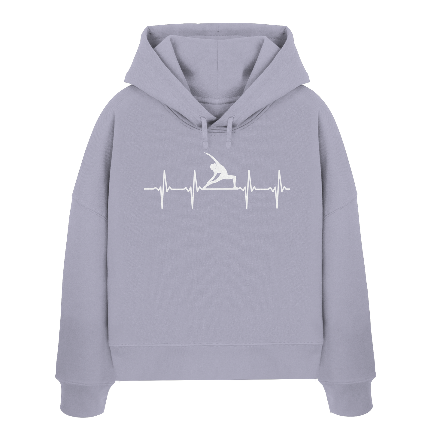 Herzklang Yoga Fan - Womens Organic Boxcut Hoodie