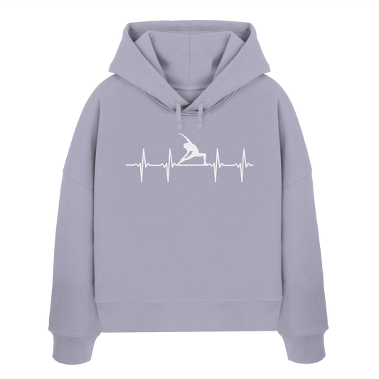 Herzklang Yoga Fan - Womens Organic Boxcut Hoodie